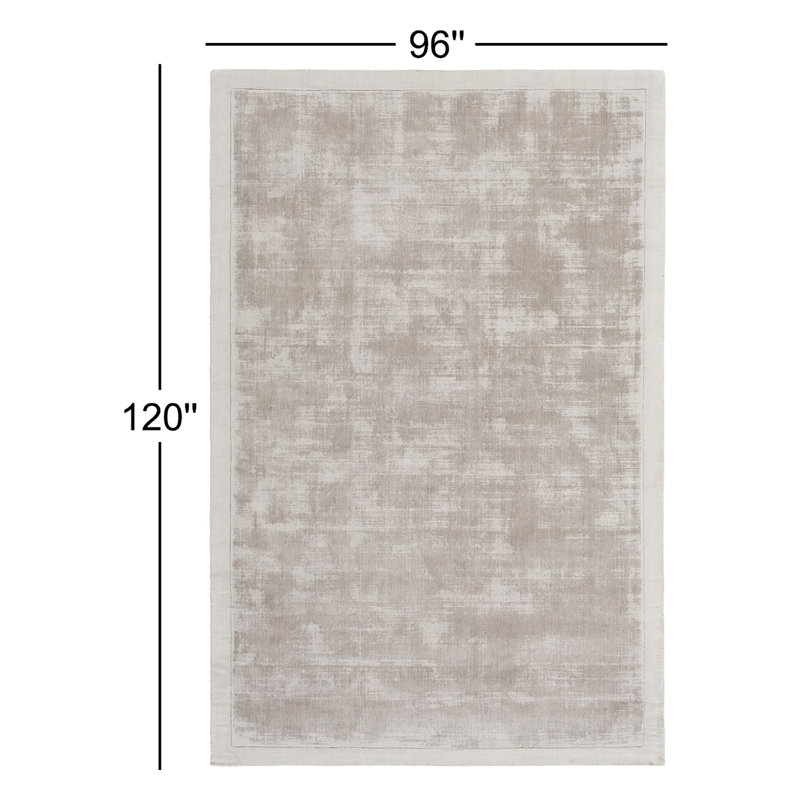 Mckinley Viscose Indoor Rug, Rectangle 8' x 10'
