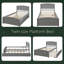 Lit plateforme simple avec lit gigogne-1888770276