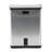simplehuman Rectangular Dual Compartment Recycling Kitchen Step Trash Can, 46 Liter, Stainless Steel