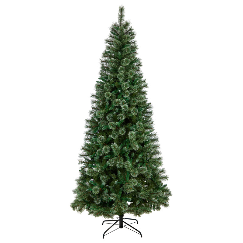 Lighted Artificial Christmas Tree, 8' H