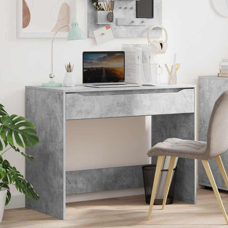 Writing Desk, Concrete Grey