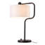 Lampe de table USB en métal 