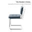 Chaise en porte-à-faux capitonnée en cuir Marlow-1967348117-1982281231