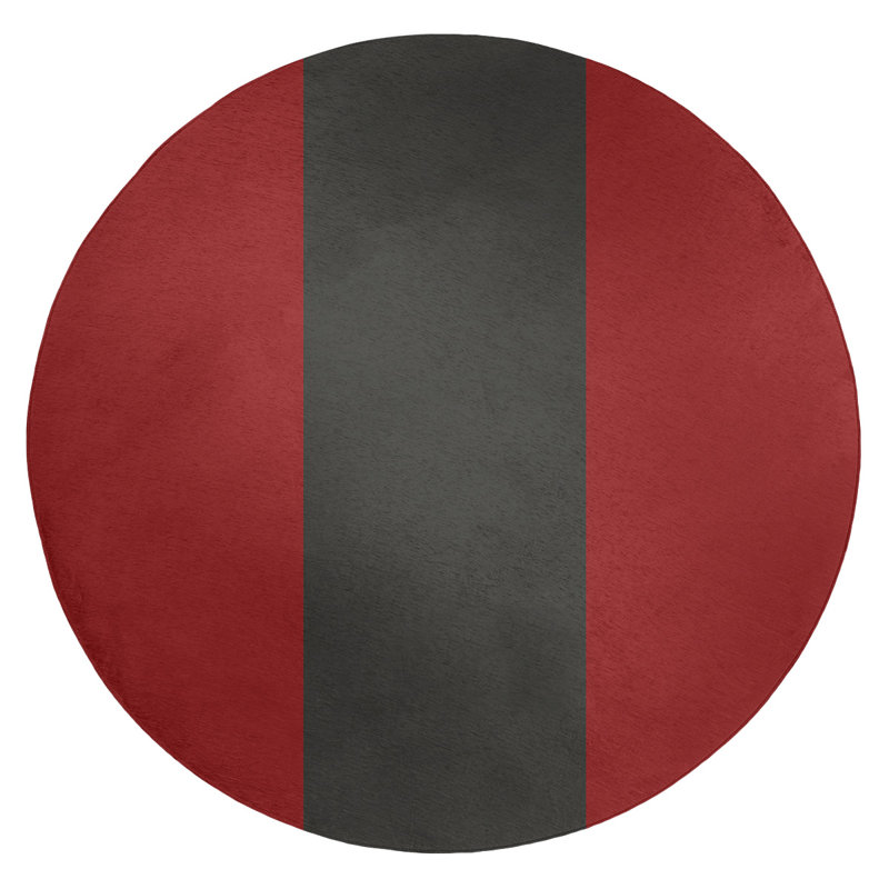 Chenille Indoor Rug, Round 5'