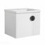 Meuble-lavabo 24 po avec lavabo, pour petite salle de bain, meuble-lavabo avec porte à fermeture en douceur-47874602