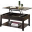 Table basse avec plateau relevable