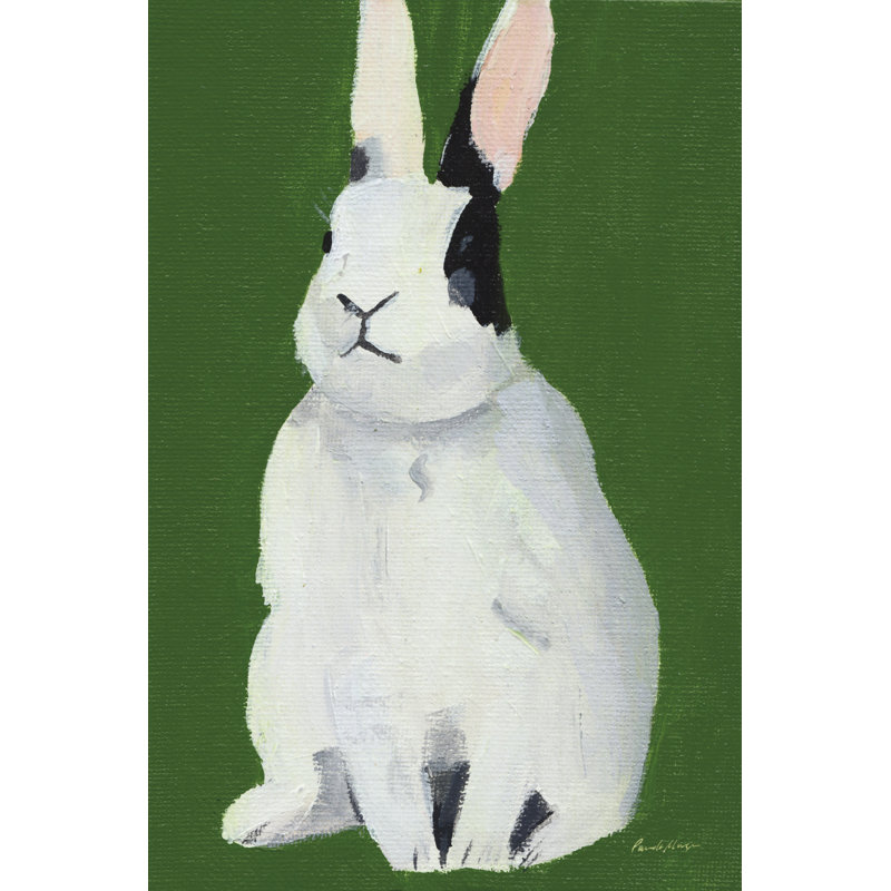 «Sweet Bunny» par Pamela Munger - reproduction imprimée, H 18 po x l 12 po, Toile tendue