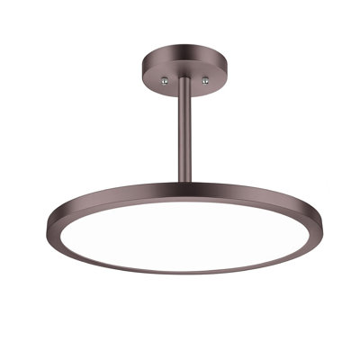 Plafonnier semi-encastré 1 lumière DEL Ballimamore