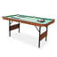 RACK Crux 55 in Folding Billiard/Pool Table (Green 3-in-1 Multi Game)-124520880