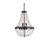 Priyanka 5 - Light Crystal Dimmable Teardrop Chandelier-1022472281