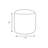 Gooden Indoor/Outdoor Sunbrella Geometric Poof-603262594
