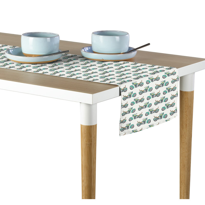 Ehren Geometric Table Runner, 72" x 12"