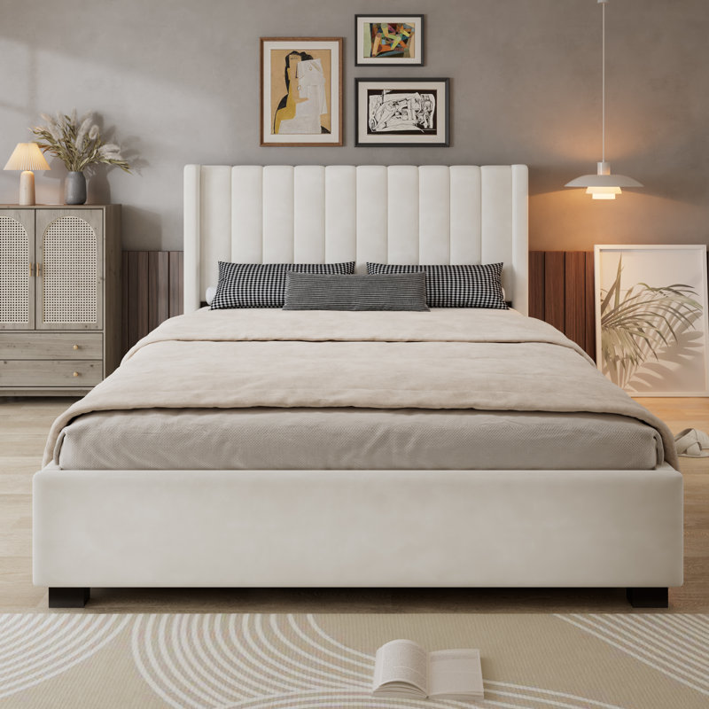 Upholstered Bed, Double (4'6)