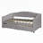 Comfortable Twin-Size Daybed with Drawers and Durable Construction for Versatile Use-1228826284