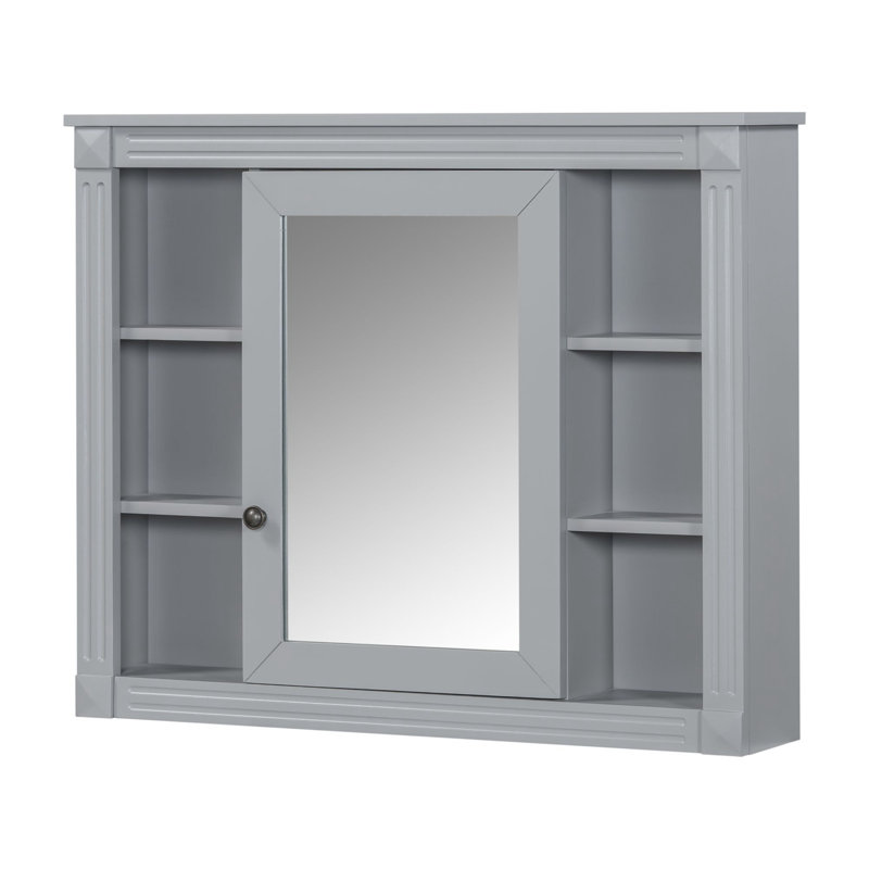 Armoire de salle de bain Tenara, Gris