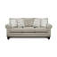 Canapé Tapia, fauteuil d'appoint et repose-pieds