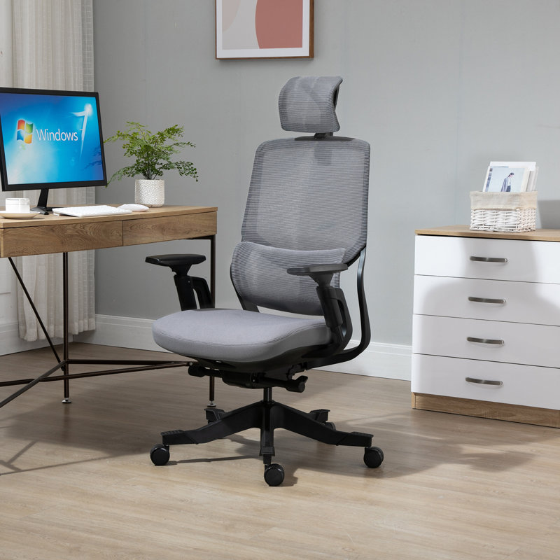 Chaise de travail ergonomique en filet Arbonne