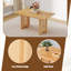 Table de salle à manger en bois massif de style chinois rétro (table seulement)-837599862