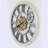 Wall Clock 36" Round Oversized for Living Room decor with Real Moving Gears America Collection-87147383