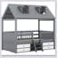 Wood Bed House Bed Frame-484316946-484316947