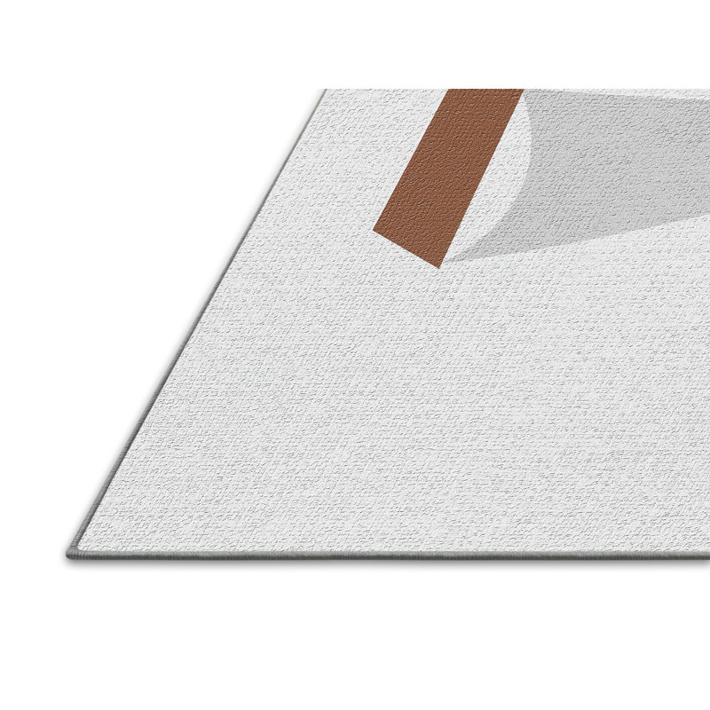 Tapis blanc Ship, Rectangle 2 pi x 3 pi