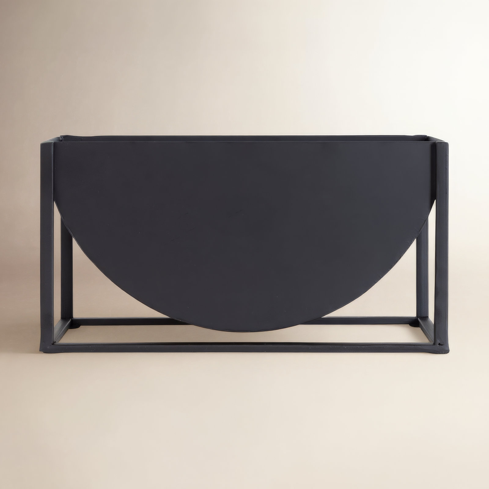 Romee 12" Planter Box, Black