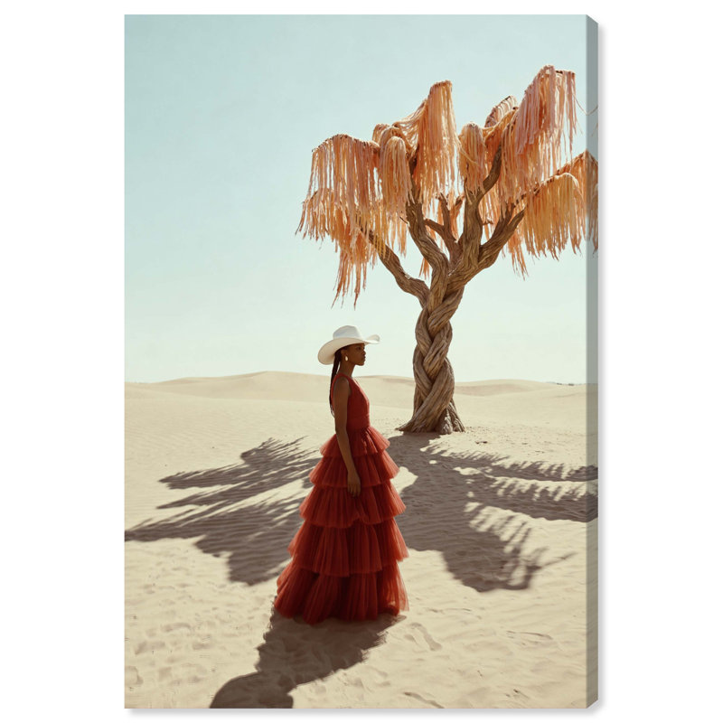 Cowgirl Couture Print by Oliver Gal, 10"H x 15"W, Gallery Wrapped