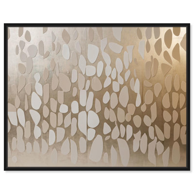 Glimmering Cascade Canvas Sophisticated Art by