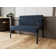 Waterfall Waiting Reception Loveseat Metal Frame