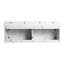 Meuble-lavabo mural 60 po avec lavabo double en résine épaisse-283821489