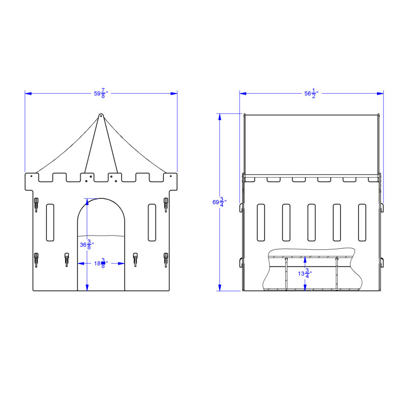 Jonti-Craft® KYDZ King Castle