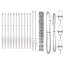 Vidaxl Field Fence Galvanized Steel-114858404