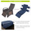 Fauteuil inclinable d'extérieur réglable-1572828289