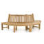 Banc de jardin en teck