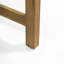 Fauteuils club d'extérieur en bois d'acacia