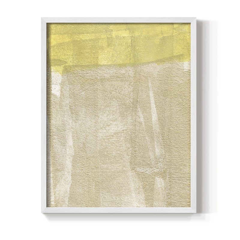 Reproduction encadrée Vront II - bois massif, Cadre simple blanc, H 20 po x l 16 po