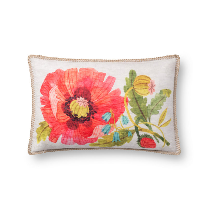 Coussin lombaire intérieur/extérieur Lareau, Polyester / Bourre en polyester