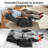 19.7" Seat Wide Small Power Lift Recliner Chair with Extended Footrest & USB and Type-C Charge Ports-1273731234