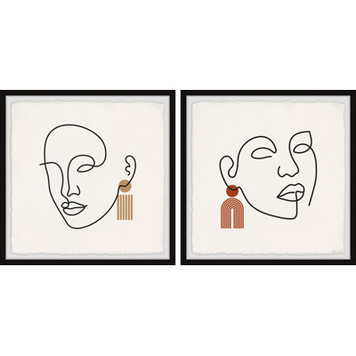The Whispering Forces 2 Piece Single Picture Frame Wall Art