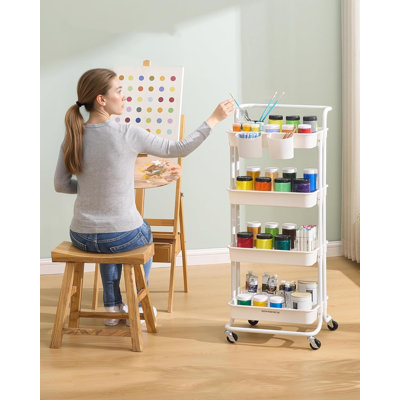 116cm H x 42.5cm W Cart with Wheels