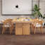 Modern Minimalist Solid Wood Large Conference Table-2019712162