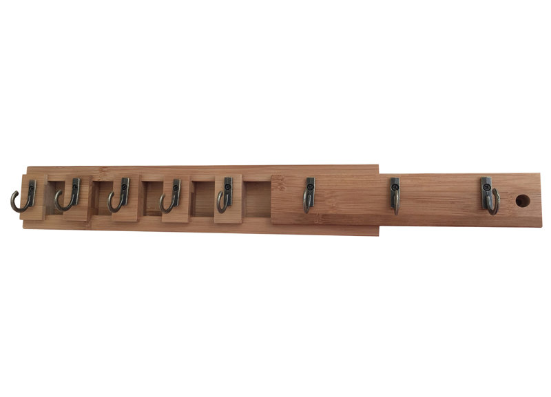 Rangement pour gobelet extensible en bambou