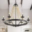 Luminaire suspendu 6 lumières Ronniesha