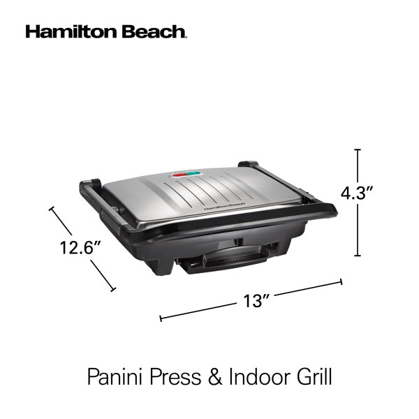Hamilton Beach Panini Press & Indoor Grill