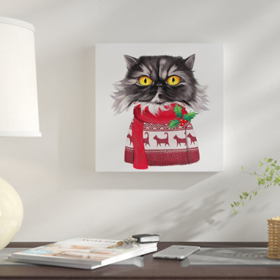 « gimli christmas », impression sur toile
