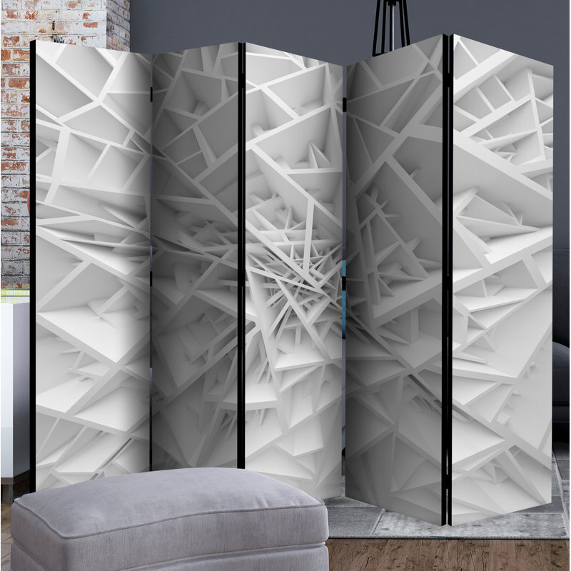 Khosrov 172cm H Folding Room Divider, 5