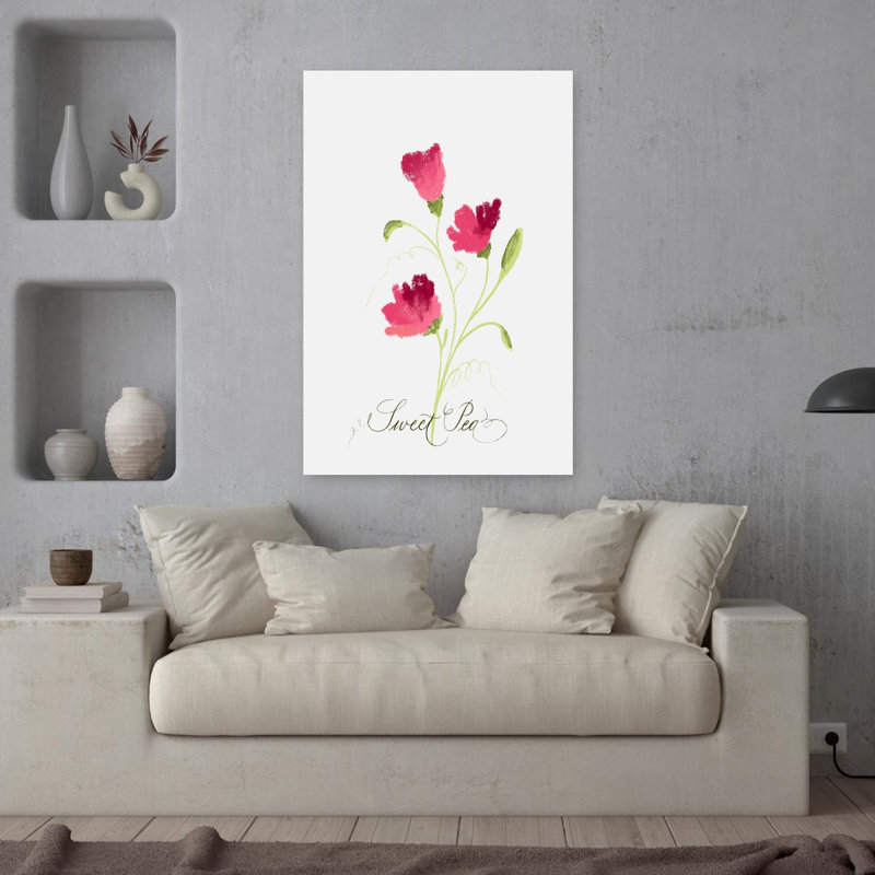Art mural délicat, fleurs délicates, fleurs délicates, H 36 po x l 24 po