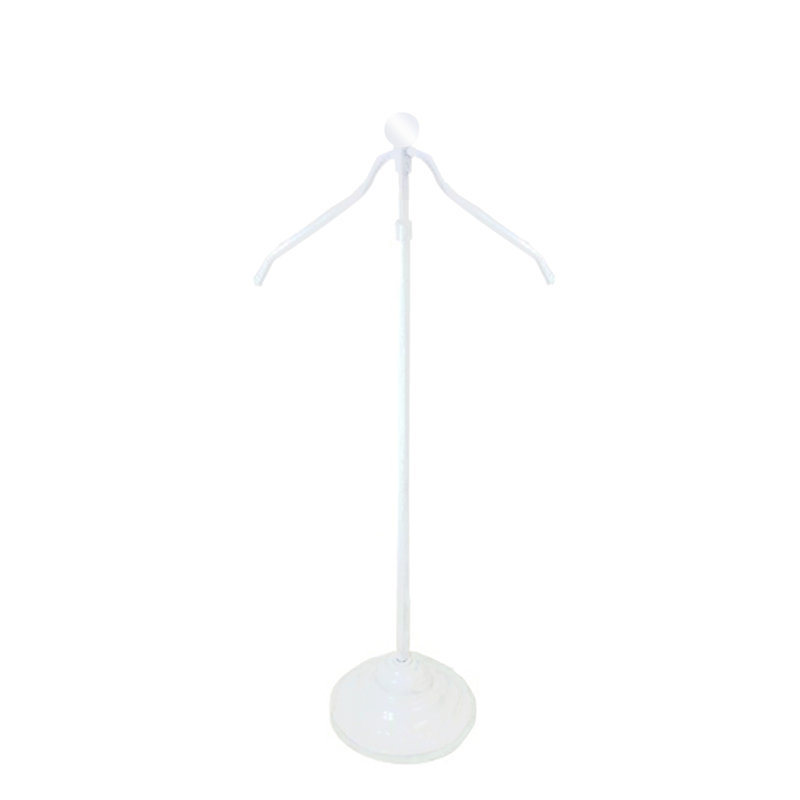Support à vêtements blanc