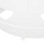 Grande table moderne en fer-blanc - Aucun assemblage requis, avec un style chic.
