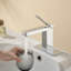 Weshi Single Hole Bathroom Faucet, Single Handle Bathroom Sink Faucet